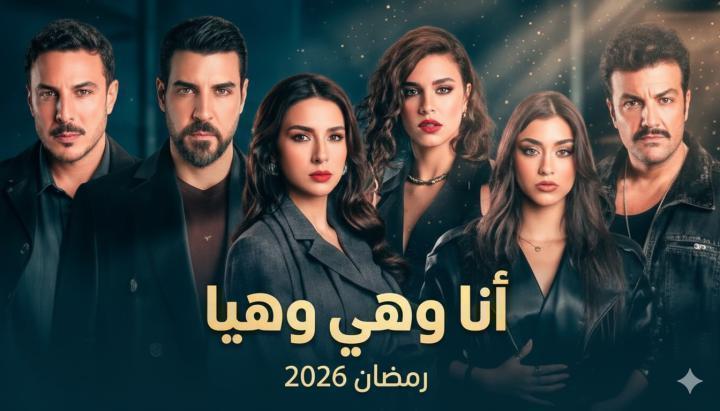 مسلسل انا وهي وهيا الحلقة 20 العشرون ماي سيما